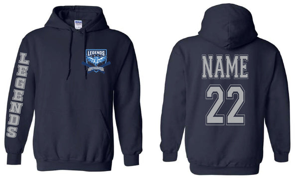 TEAM HOODIE- PLAYERS AND COACHES ONLY PLEASE-LFPS23-14u