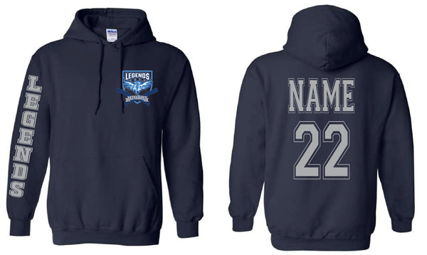 TEAM HOODIE- PLAYERS AND COACHES ONLY PLEASE-LFPS23-14u