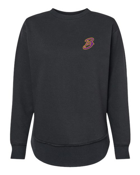 Ladies Weekend Fleece Crewneck Sweatshirt -BBT24