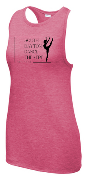Sport-Tek® Ladies PosiCharge® Tri-Blend Wicking Tank - SDDT23