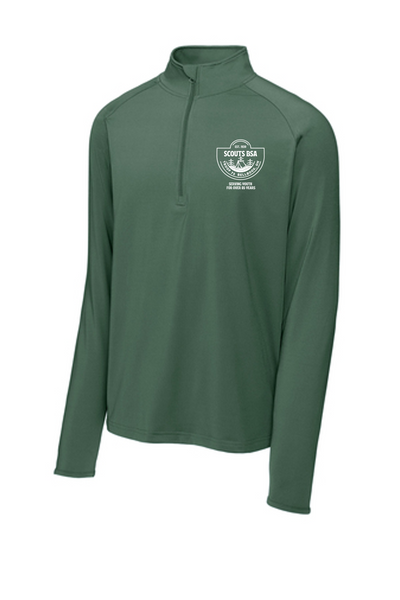 1/4 Zip Pullover-Ladies and Men's cut - Troop 75 2025