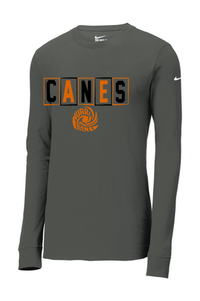 Adult NIKE Dri fit Long Sleeve Tee-WDP24