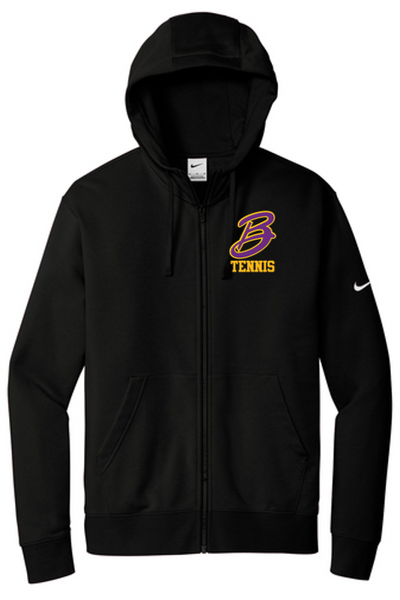 Nike Club Fleece Sleeve Swoosh Full-Zip Hoodie - BBT24