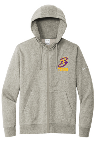 Nike Club Fleece Sleeve Swoosh Full-Zip Hoodie - BBT25
