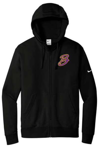 Nike Club Fleece Sleeve Swoosh Full-Zip Hoodie - BBT24