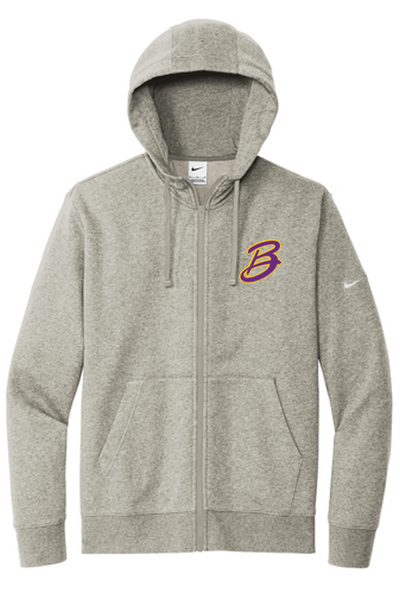 Nike Club Fleece Sleeve Swoosh Full-Zip Hoodie - BBT25