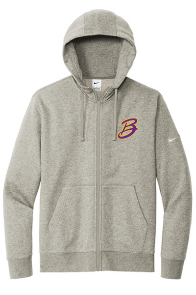 Nike Club Fleece Sleeve Swoosh Full-Zip Hoodie - BBT24