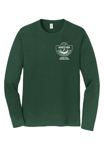 Long sleeve Cotton T-Shirt - Troop 75 2025