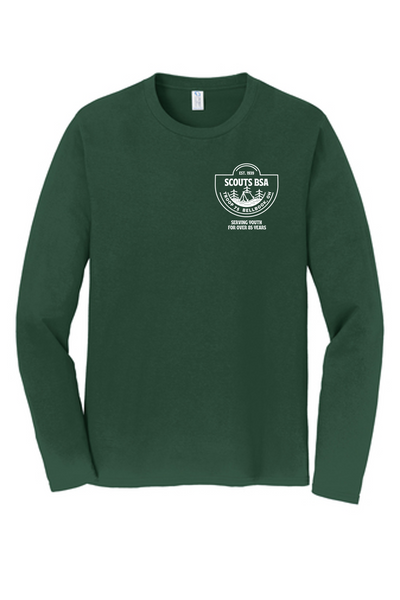 Long sleeve Cotton T-Shirt - Troop 75 2024