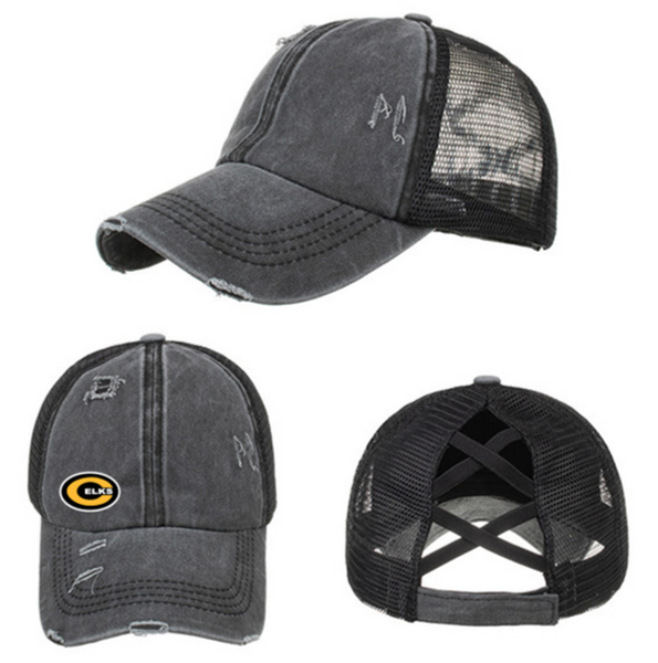 Ladies Pony Cap- CJB23