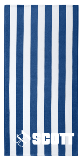 Port Authority ® Value Cabana Stripe Beach Towel - SCOTT25