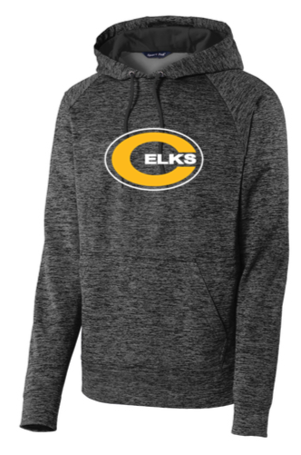 Dri fit Electric Heather Fleece Hooded Pullover -JHN23
