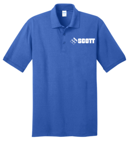 Tall Unisex Core Blend Jersey Knit Polo - SCOTT25