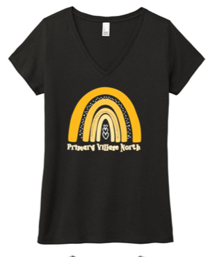Ladies V Neck Tee - PVN23