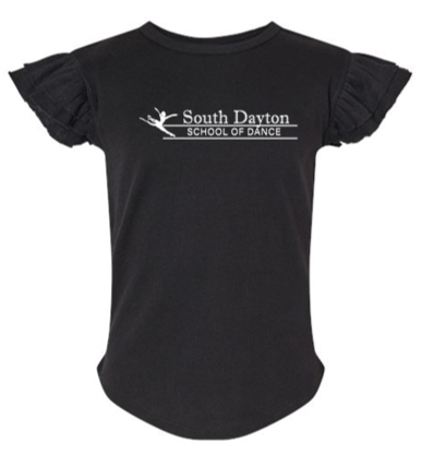 Toddler Flutter Sleeve Tee - SDSD25