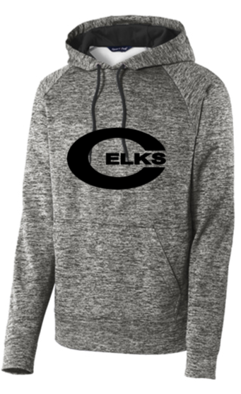 Sport-Tek®  PosiCharge® Electric Heather Fleece Hooded Pullover - PVN23