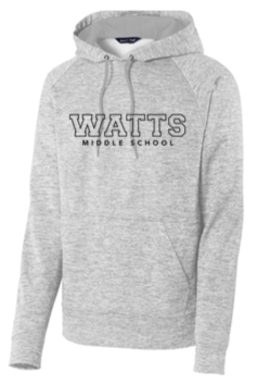 Sport-Tek®  PosiCharge® Electric Heather Fleece Hooded Pullover - WTS24