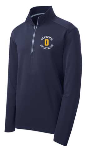 Sport-Tek® Sport-Wick® Textured 1/4-Zip Pullover -OAK23