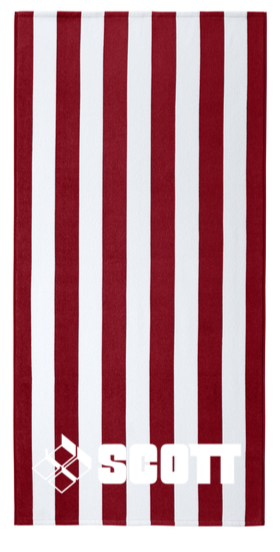 Port Authority ® Value Cabana Stripe Beach Towel - SCOTT25