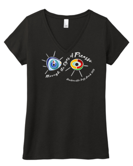Tour TEE Ladies V-neck Tee Shirt- CJB23