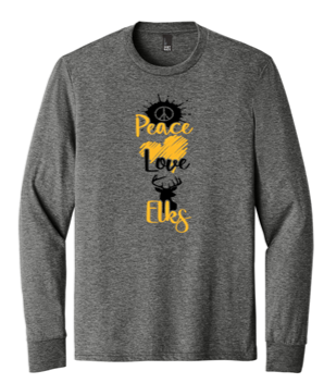 Youth & Adult Tri blend Long Sleeve Tee - PVNS25