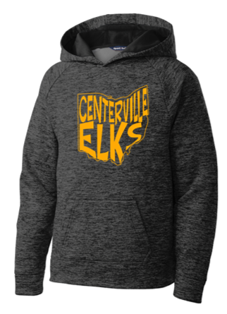 Electric Heather Fleece Hooded Pullover - PVS23
