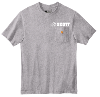 Tall Carhartt ® Workwear Pocket Short Sleeve T-Shirt  - SCOTT25