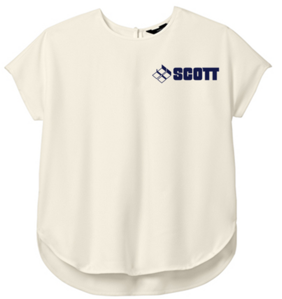 Women's Mercer+Mettle™  Stretch Crepe Crew  - SCOTT25