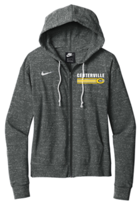 Nike Ladies Gym Vintage Full-Zip Hoodie - PVNS25