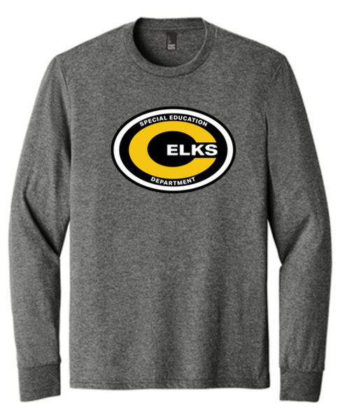 Adult Long Sleeve Tri blend Tee - SPED24
