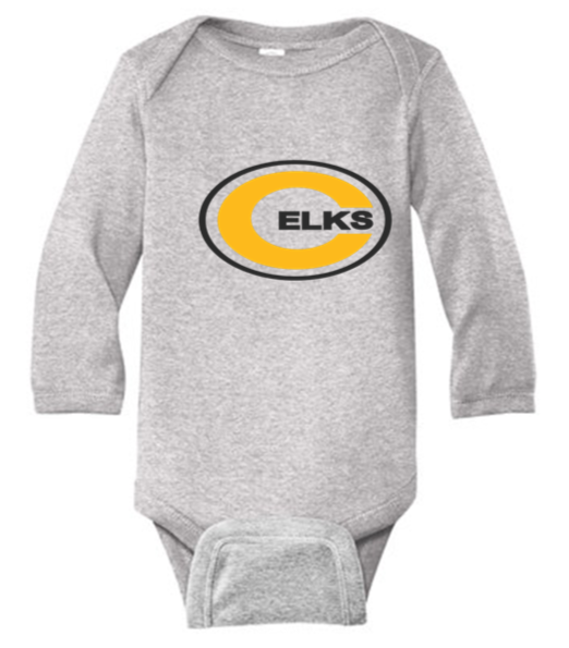 Infant Long Sleeve Baby Rib Bodysuit - PVN23