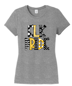 Ladies Crew neck tee-DRS23