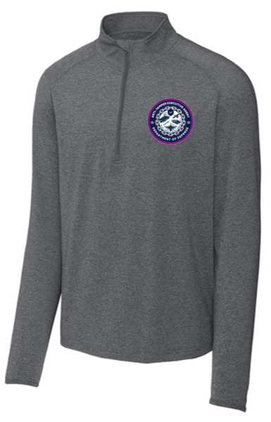 Unisex Cut 1/4 Zip Pullover - DoD25