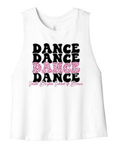 BELLA+CANVAS Women’s Racerback Cropped Tank