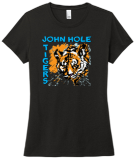 Ladies Crew neck tee-JHN23