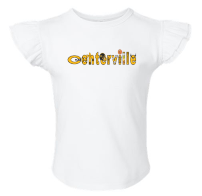 Toddler Flutter Sleeve Tee - PVNS25
