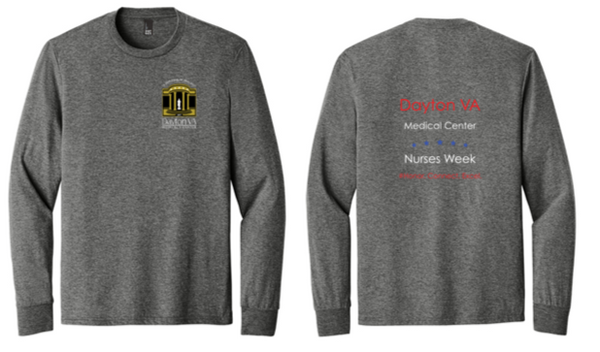 Nurses' Week Adult Tri blend Long Sleeve Tee -NVA25