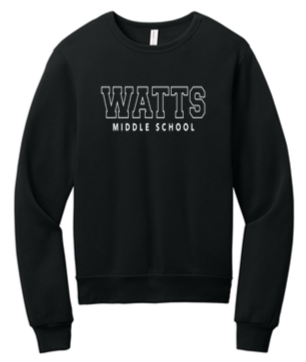 Adult Sponge Fleece Crew Neck Sweatshirt -WTS24