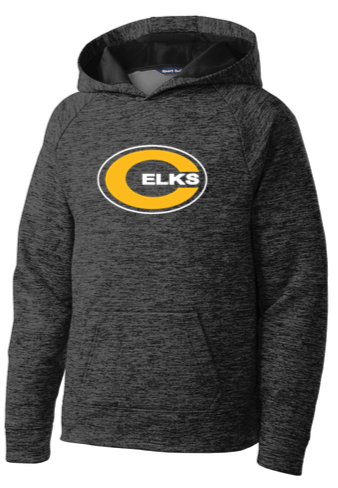 Dri fit Electric Heather Fleece Hooded Pullover -JHN23