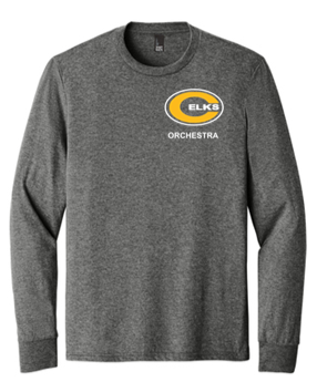 Adult Long Sleeve Tri blend Tee- ORCHC24