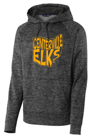 Electric Heather Fleece Hooded Pullover - PVS23