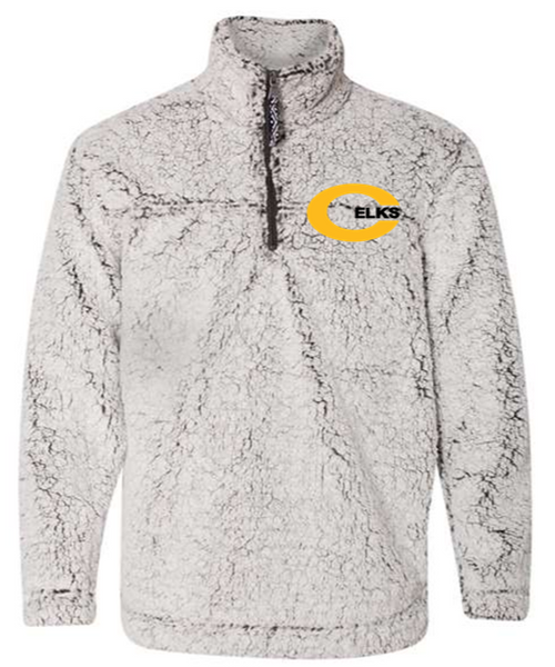 CLEARANCE  1/4 Zip Sherpa pullover-PVS23