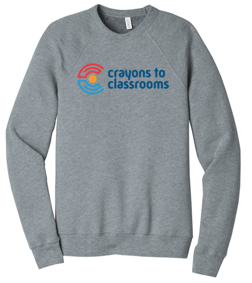 Sponge crew Fleece Raglan Sweatshirt- CTC24