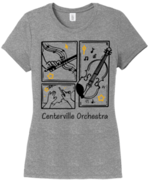 Ladies Tri blend Tee- ORCHC24