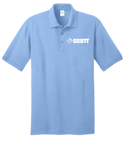 Tall Unisex Core Blend Jersey Knit Polo - SCOTT25