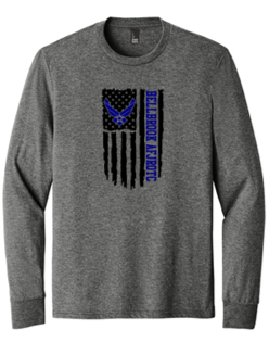 Long sleeve Tri blend Tee-ROTC24