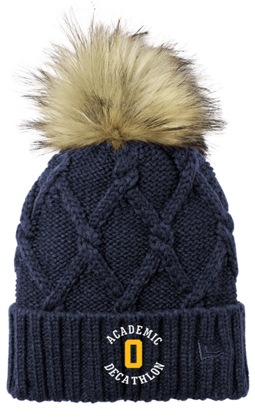 New Era ® Faux Fur Pom Beanie  - OAK23