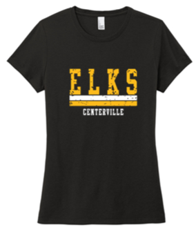 Ladies Crew neck tee-DRS23