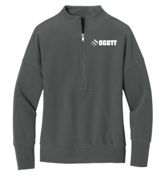 Mercer+Mettle® Women’s Linear Texture 1/4-Zip - SCOTT25