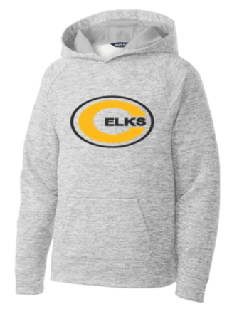 Sport-Tek®  PosiCharge® Electric Heather Fleece Hooded Pullover - PVN23